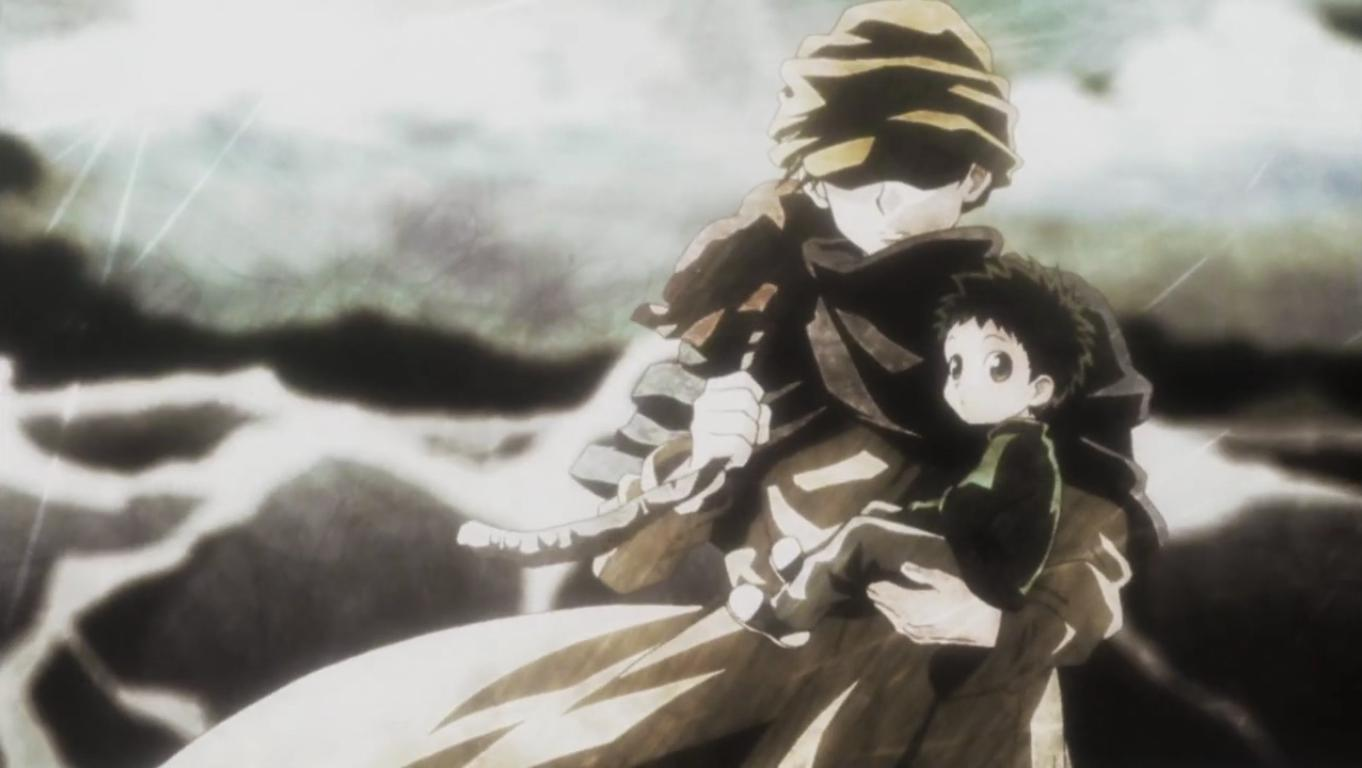 Ging holding Gon