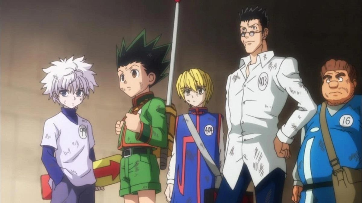 Some characters from Hunter x Hunter