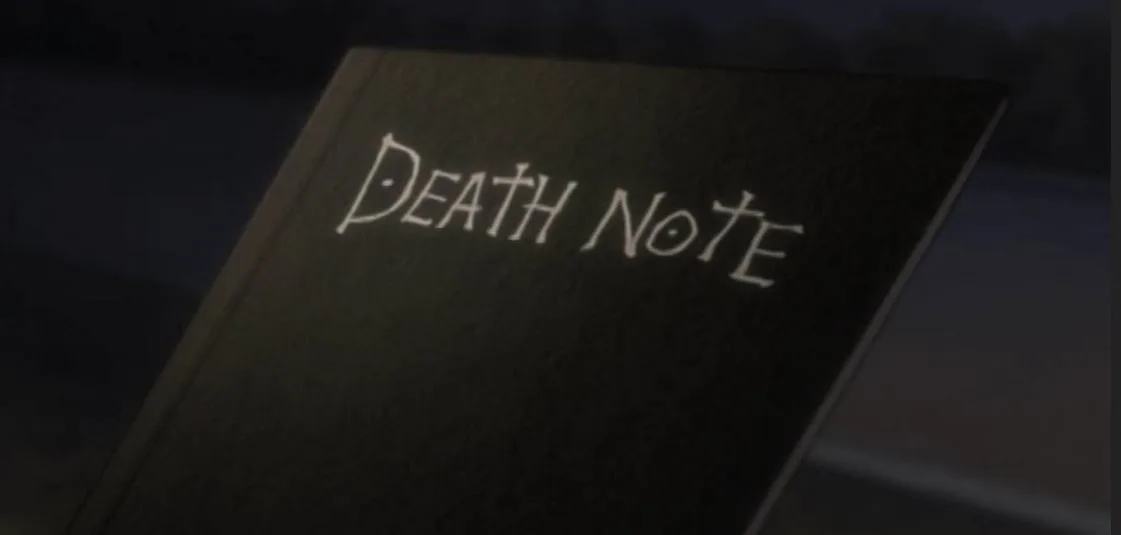 Fate telling diary named Death Note