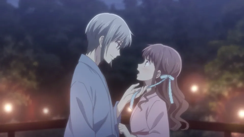 A scene from Fruits Basket