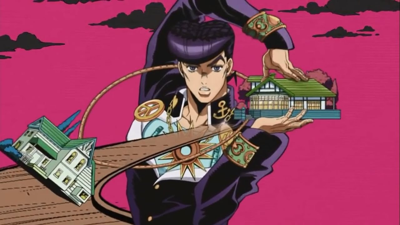 A snippet from the ending theme 'I want you from the anime: Jojo's Bizzare Adventures