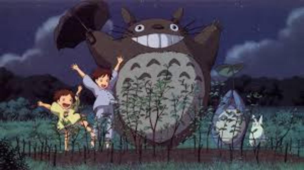 Characters from the film "My Neighbor Totoro."