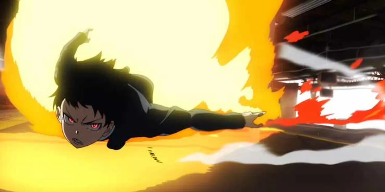 A Third-Generation Pyrokinetic using his ability to control fire to make him glide