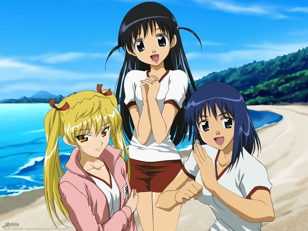 Characters from School Rumble.