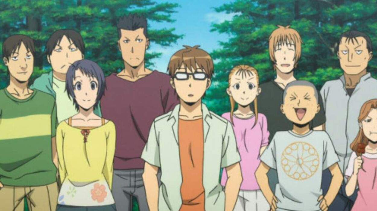 Characters from the Anime Silver Spoon