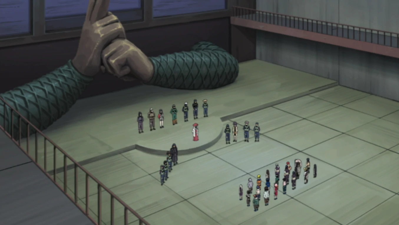 The Chunin Selection Exams give genin the chance to advance to chūnin.