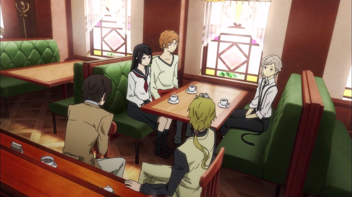 Characters from Bungou Stray Dogs