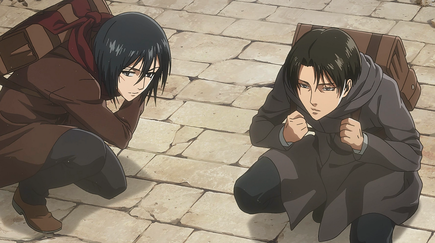 Mikasa is the last descendant of the Ackerman clan renowned for their superhuman strength