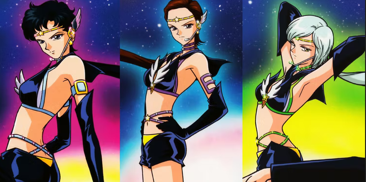The planet Kinmoku, which is not a part of our solar system, is where the three Sailor Starlights with the names Star Warrior, Star Creator, and Star Healer originate. 