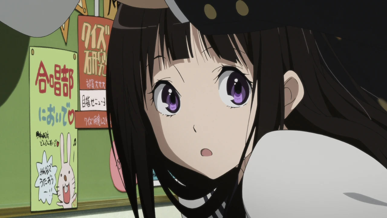 It is strongly hinted that Chitanda is romantically attracted to Oreki given their close proximity.