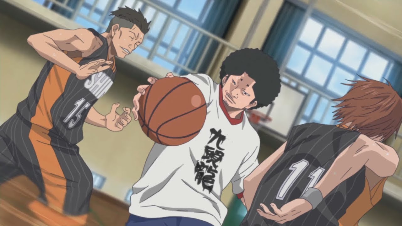 In terms of the personalities and the sport, Ahiru no Sora is quite realistic. Ahiru no Sora is more slice-of-life than fighting shounen, where Kuroko no Basket begins to go.