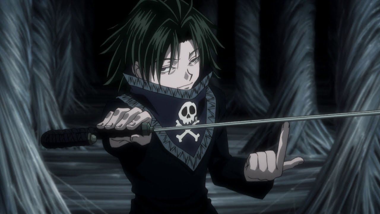 Despite frequently being remote and shy, Feitan has emerged as one of the most powerful members. 