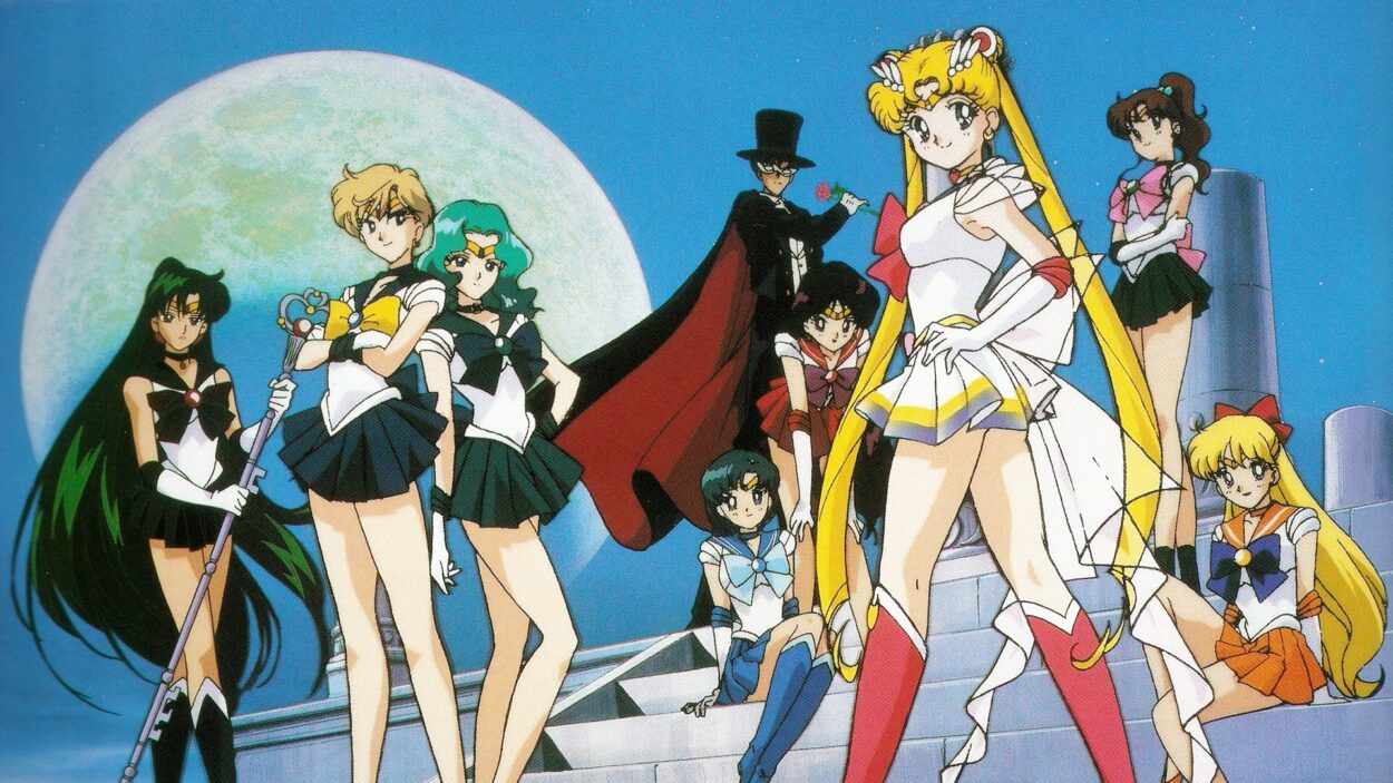 All the Sailors of Sailor Moon anime