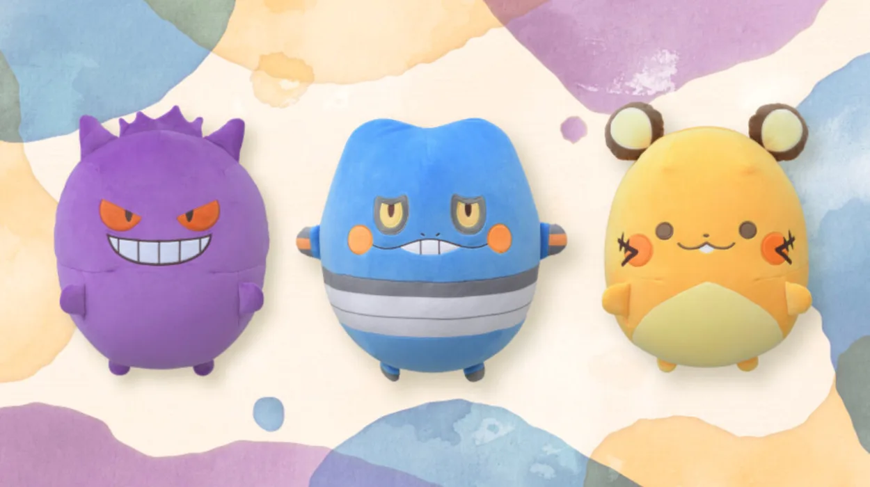 First look at Squishmallows x pokemon at SDCC 2022
