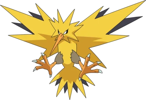 A legendary Pokémon with electrical control is called Zapdos.
It often resides in thunderclouds. 